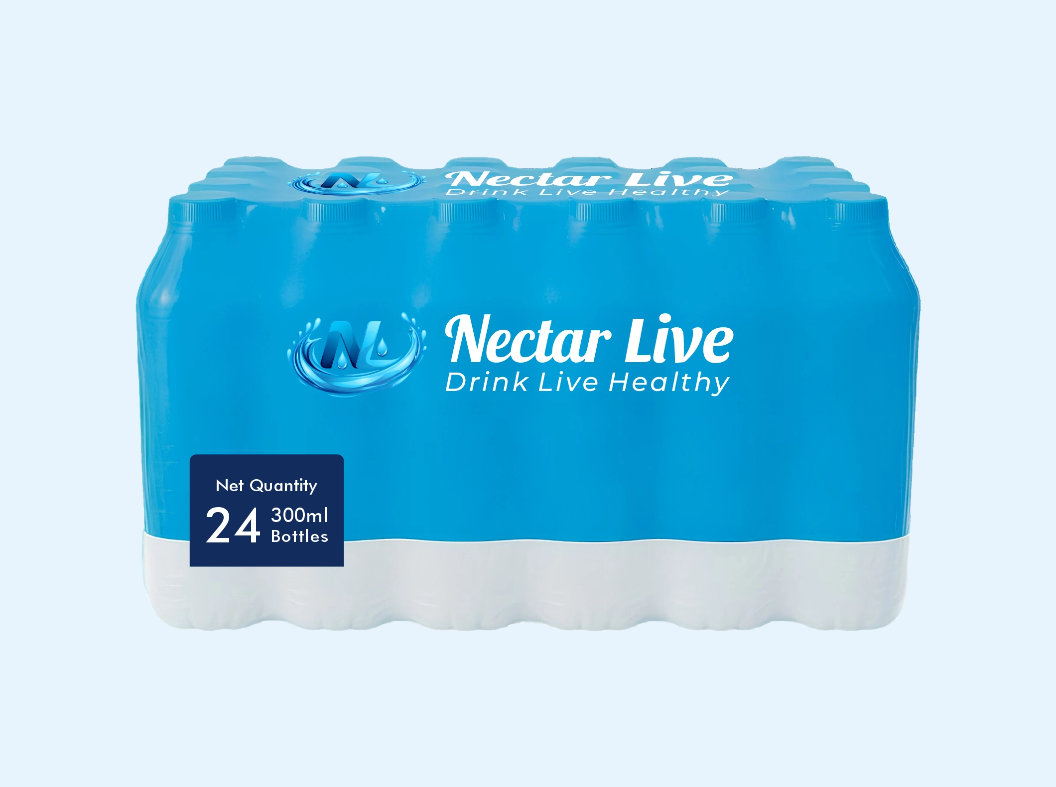 Nectar Live 300 ml Mineral Water Bottle